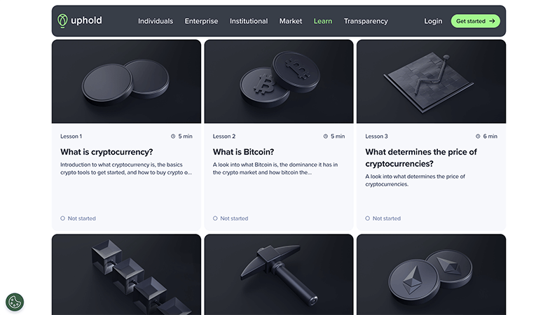 Guides on Uphold