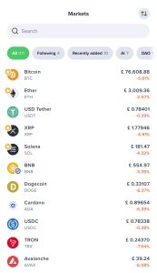 Market on Uphold