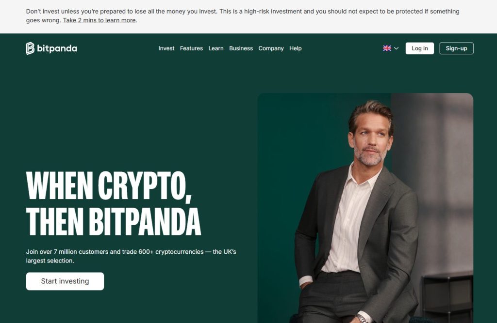 Bitpanda crypto UK